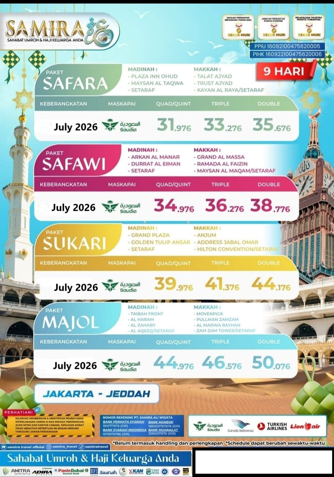 Promo Umroh Samira Travel 2